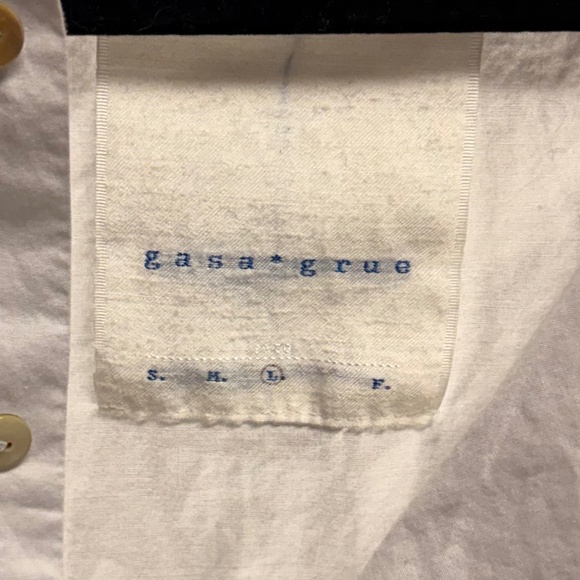 Gasa Grue Women's Button Shirt | Size L - Picture 2 of 3